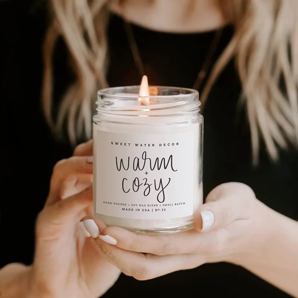 Warm And Cozy Candle