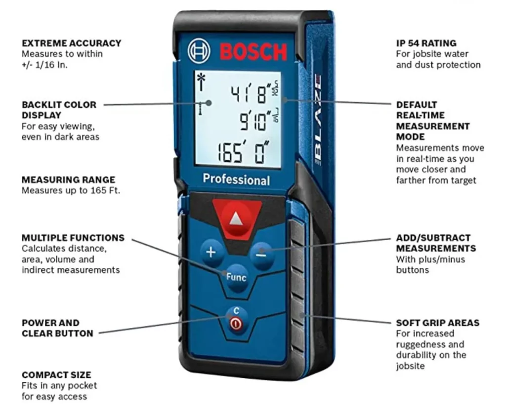 Bosch Blaze Pro Glm165-40