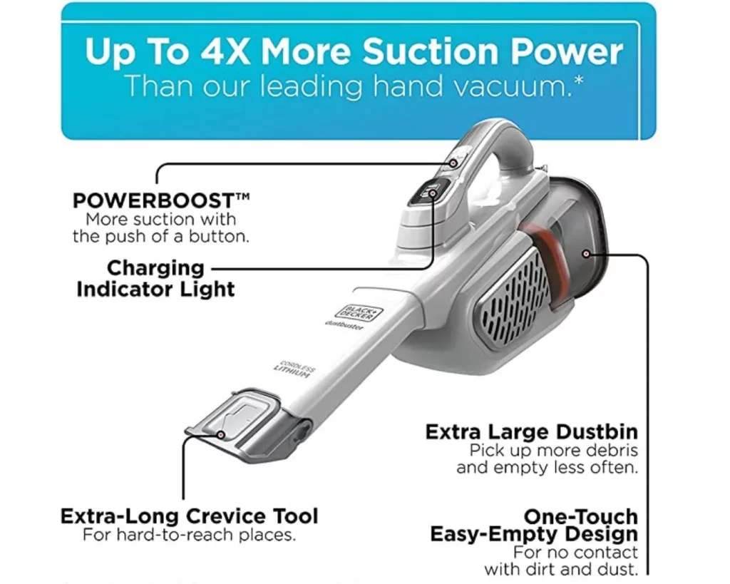 Black And Decker Dustbuster Handheld Vacuum