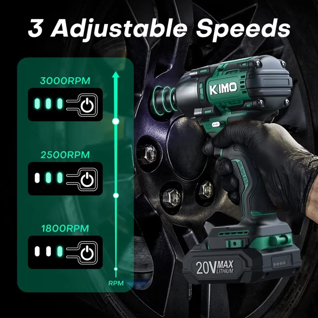 KIMO Cordless Impact Wrench