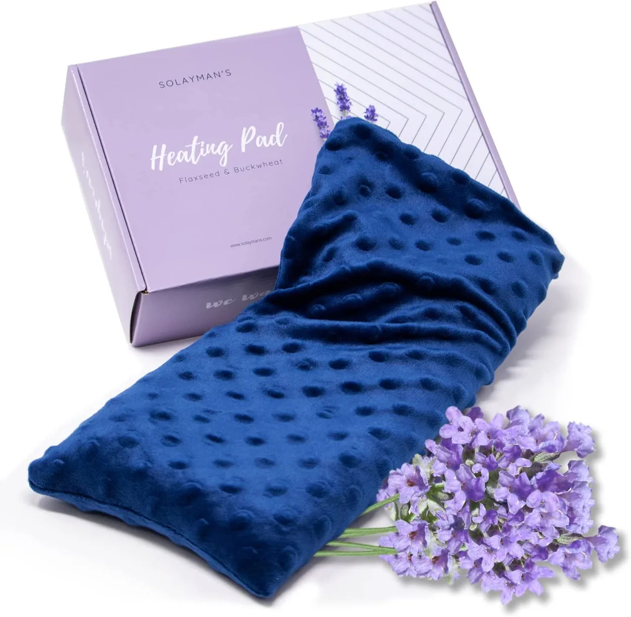 If you're looking for a natural way to ease muscle pain or relieve tension headaches, a lavender microwave heating pad may be the perfect solution.