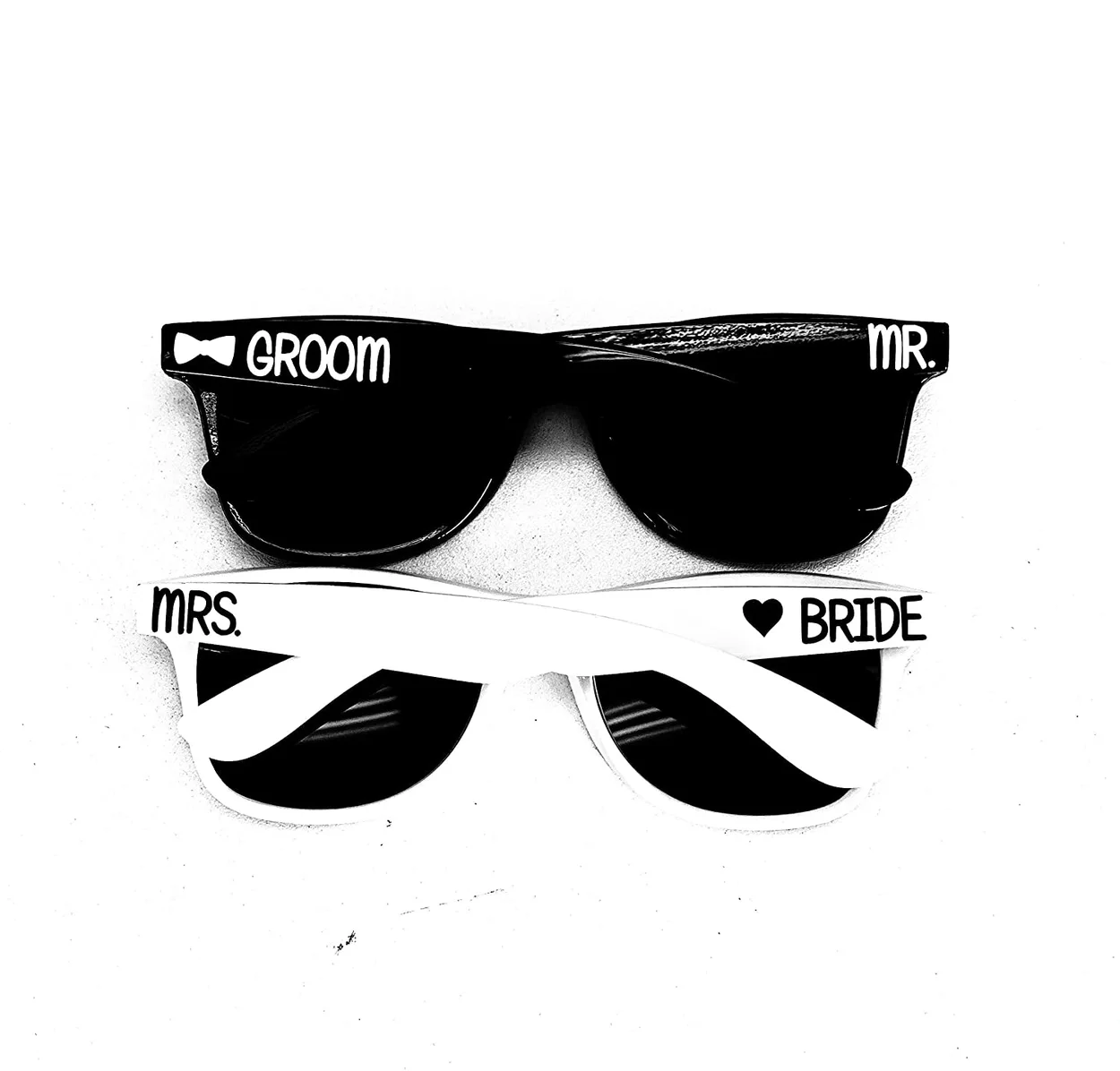 Bride And Groom Sunglasses