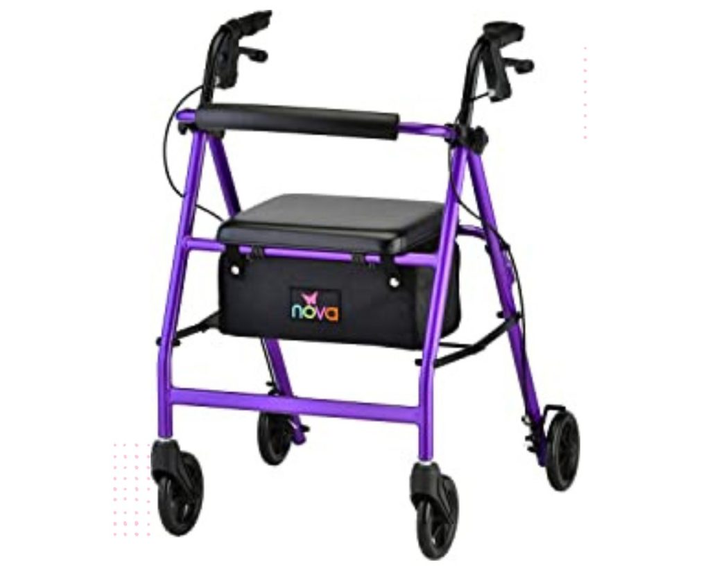 NOVA Vibe 6 Rollator Walker