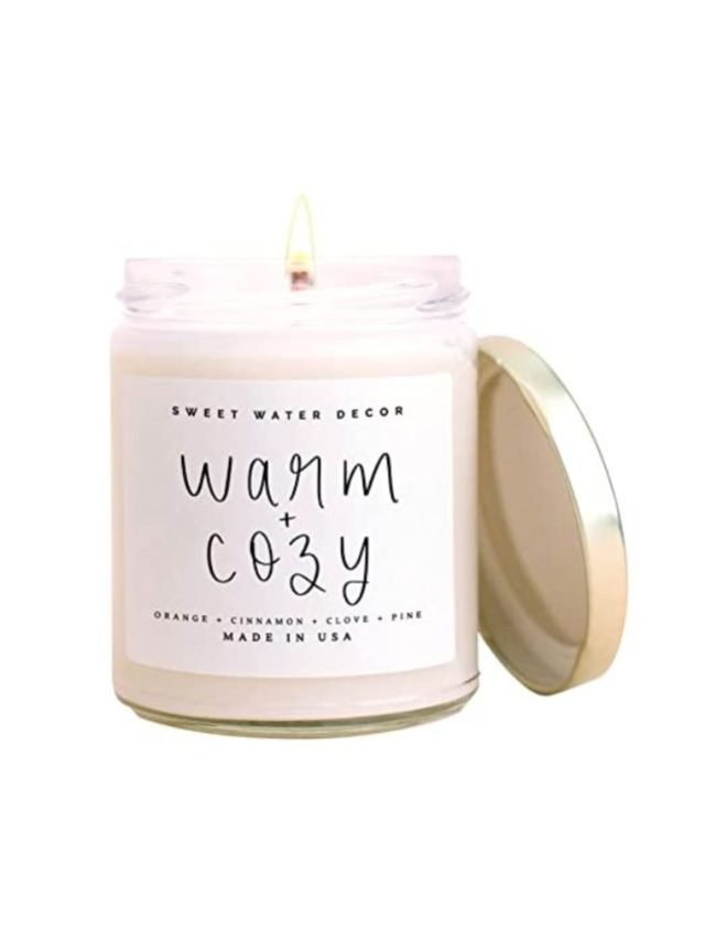 Warm And Cozy Candle
