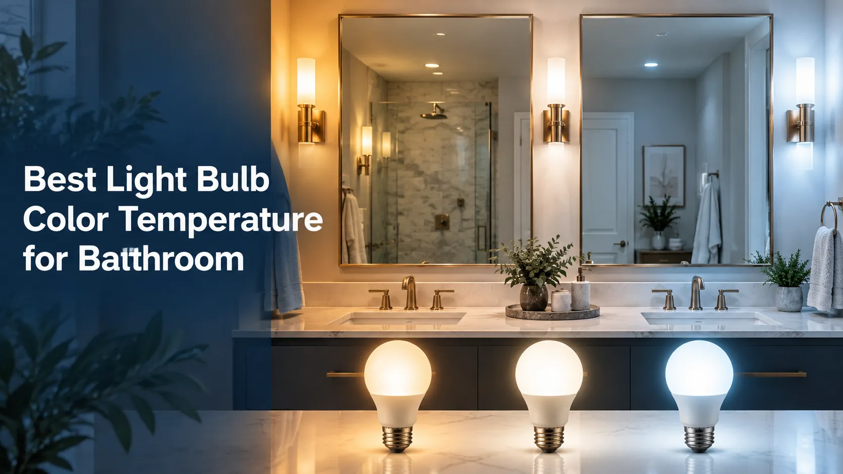 Luxury Bathroom, Three Light Tones