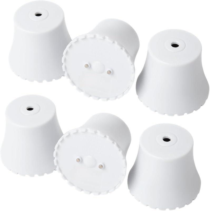 Flood Buzz Small Water Leak Detectors 6-Pack, Reusable No-Setup Alarms