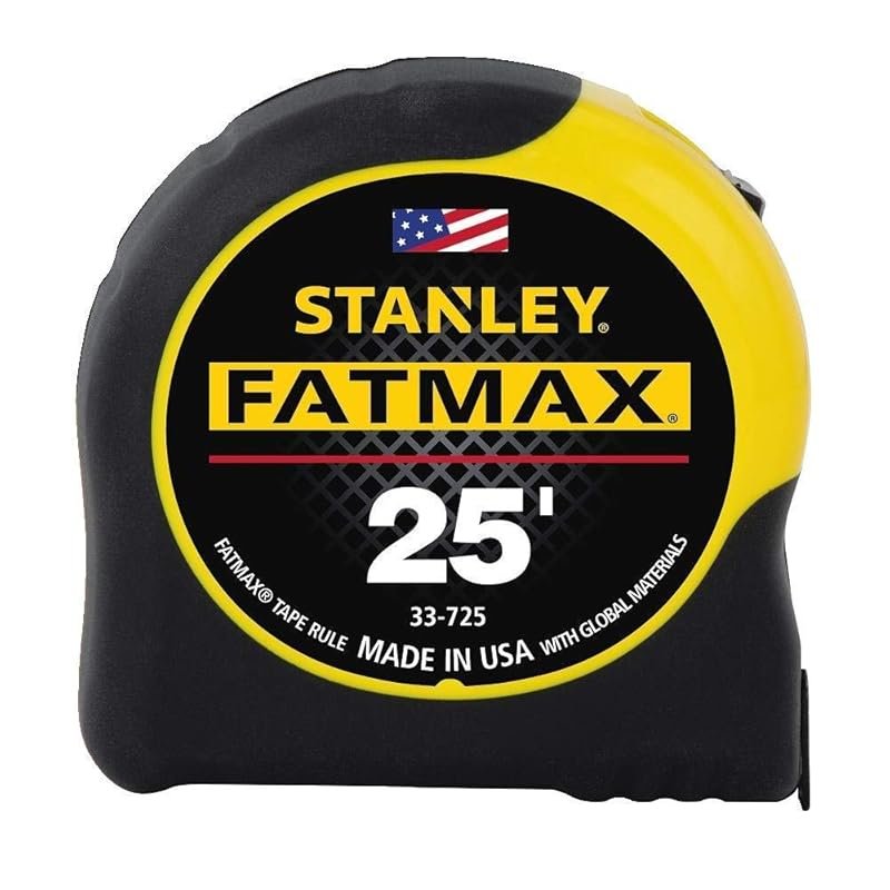 STANLEY FATMAX 25-Foot Tape Measure 4-Pack, durable blade, model 33-72