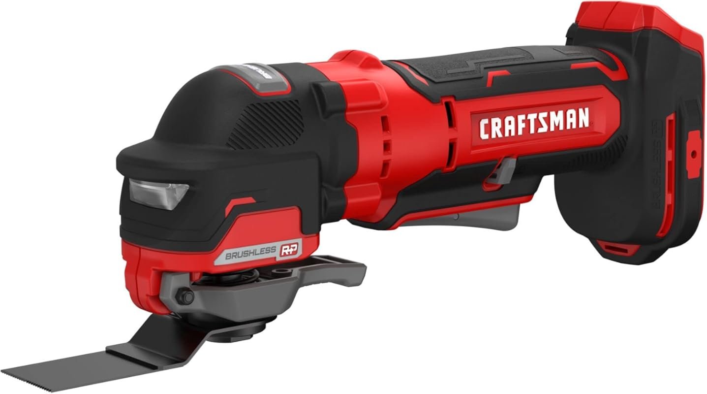 CRAFTSMAN CMCE565B V20 Cordless Oscillating Multi-Tool, 19,000 OPM, Ba