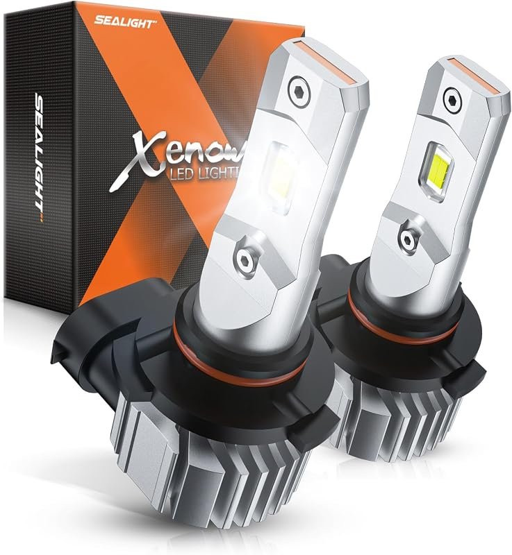 SEALIGHT H10/9145 LED Fog Light Bulbs, 18000LM, 6500K Cool White, 800%