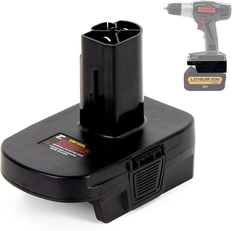 TPDL Battery Adapter for Craftsman C3 Tools, DeWalt 20V and Milwaukee