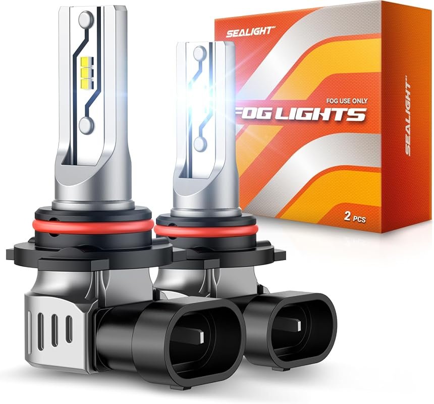 SEALIGHT H10/9145/9140 LED Fog Light Bulbs, 12000LM, 600% Brighter, 1: