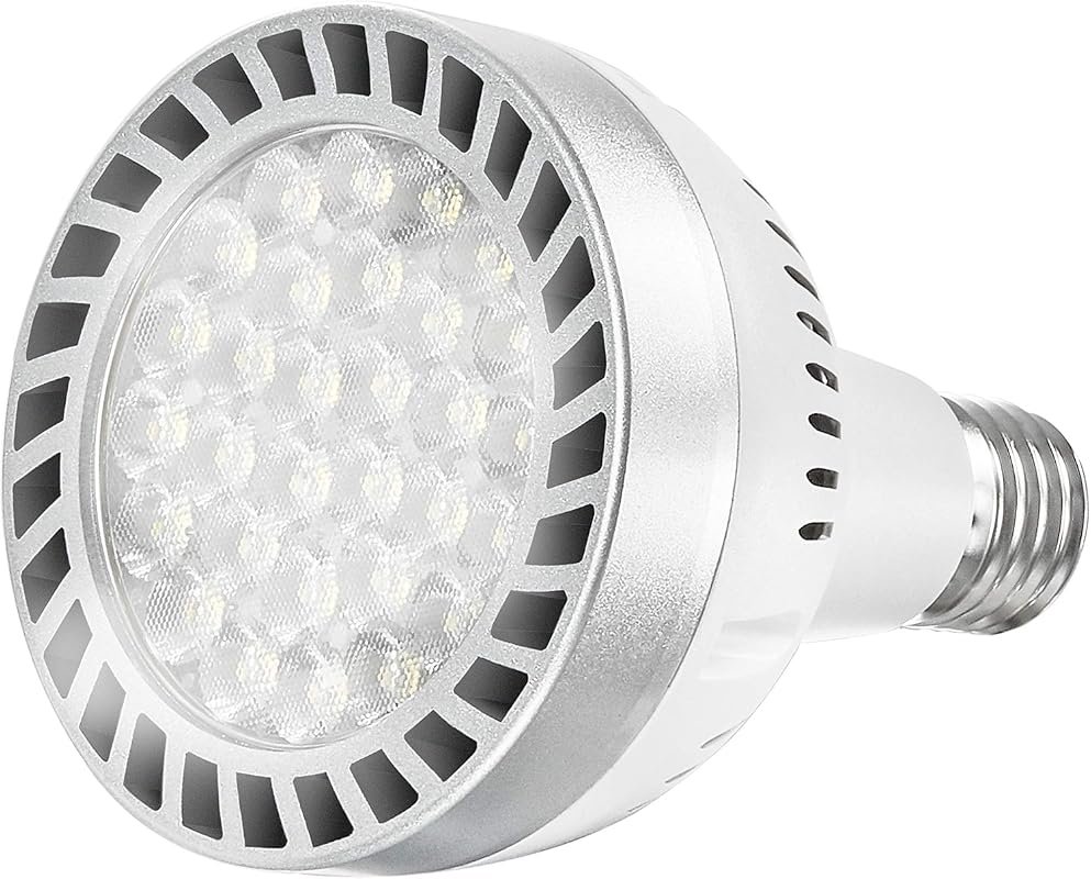 120V 65W Bright LED Pool Light Bulb, 6000LM, E26/E27, 6000K Daylight W