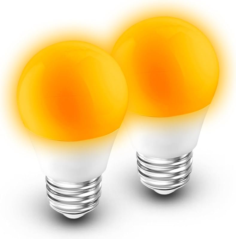 Amber Sleep Light Bulb, 1800K Blue Light Blocking 3W E26 Night Light, 
