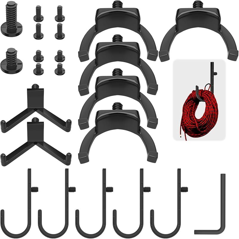 Heavy Duty 23-Piece Shed Storage Hook Kit for Suncast and Craftsman Sh