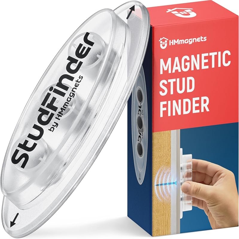 Powerful Magnetic Stud Finder PRO, No-Battery Deep Detection for Wood 