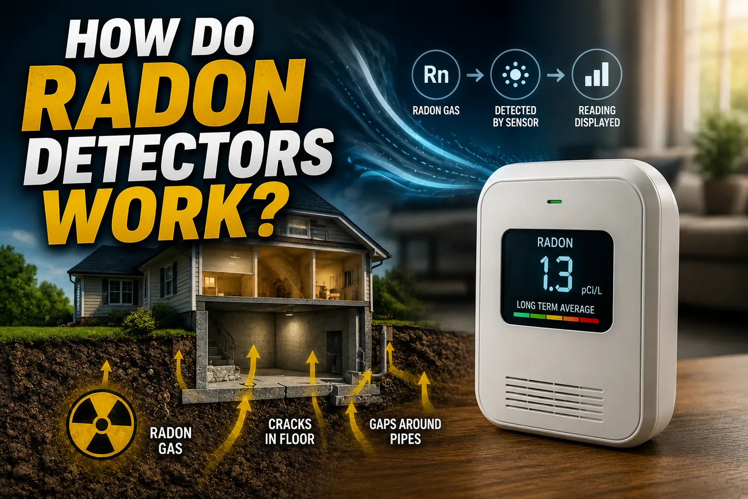 How Do Radon Detectors Work