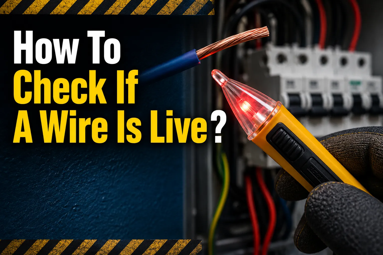 How To Check If A Wire Is Live