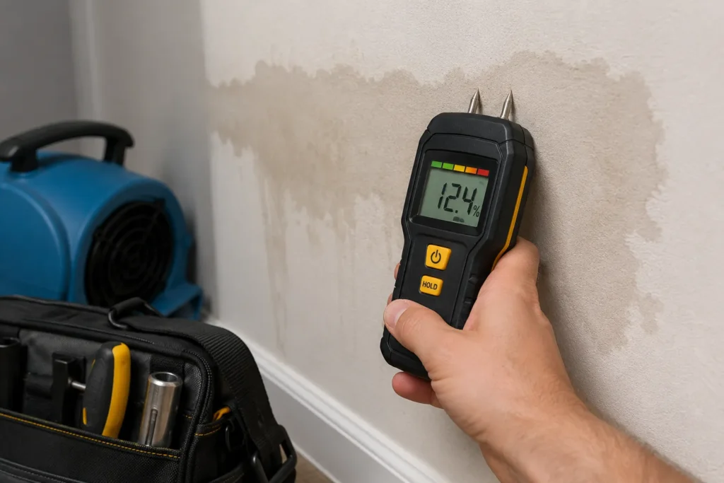 How To Use A Moisture Meter On Drywall