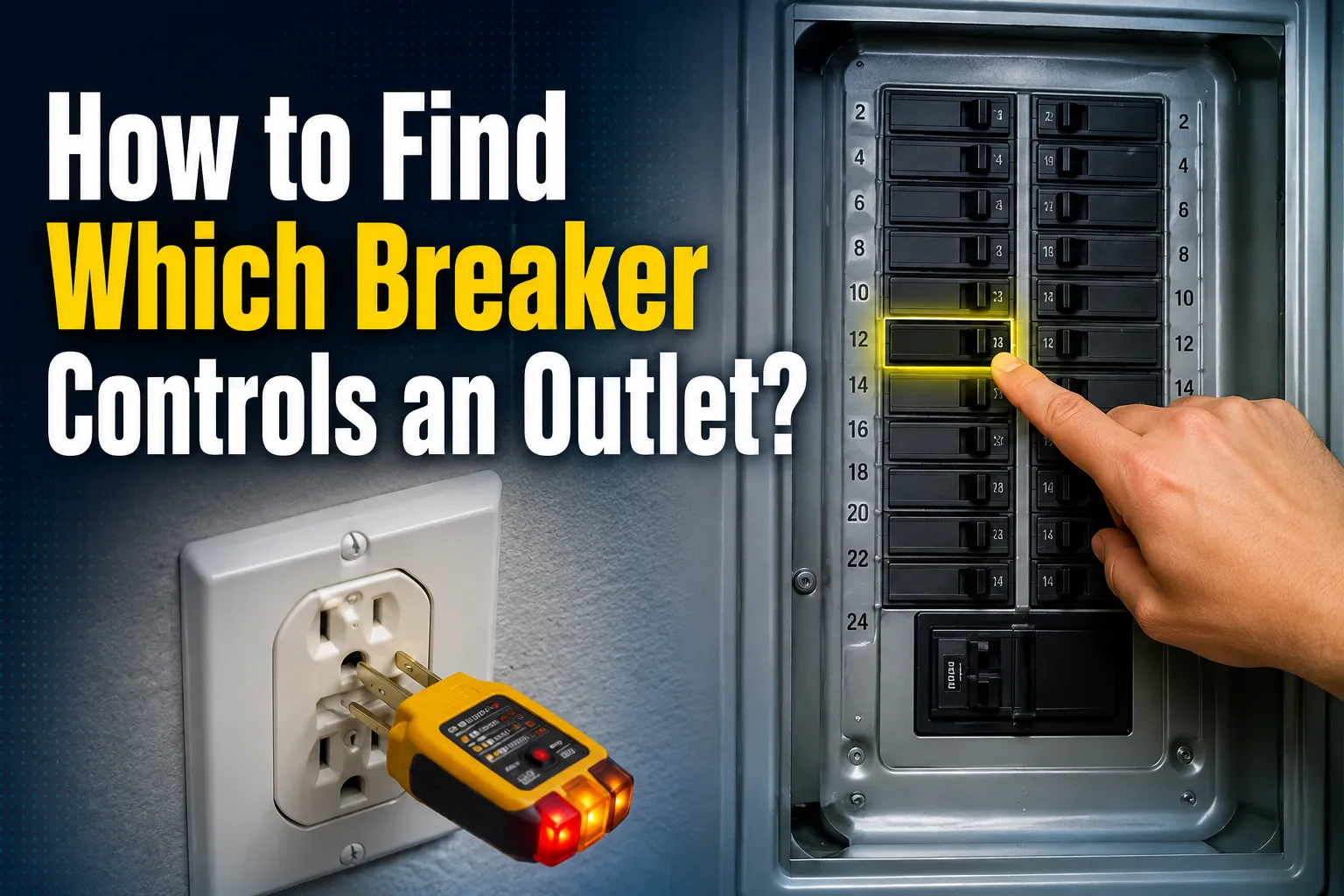 How to Find Which Breaker Controls an Outlet