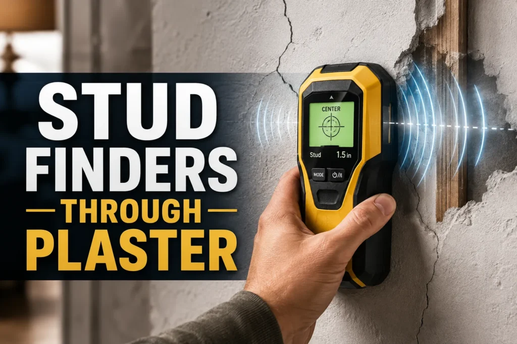 Stud Finders Through Plaster