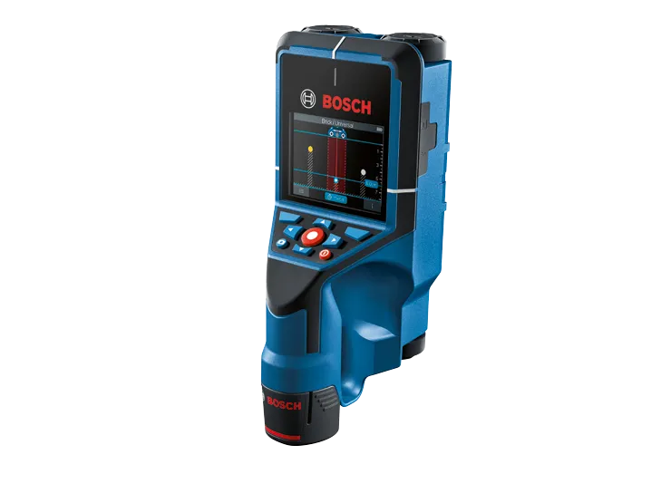 Bosch D-TECT200C radar wall and floor scanner with color display