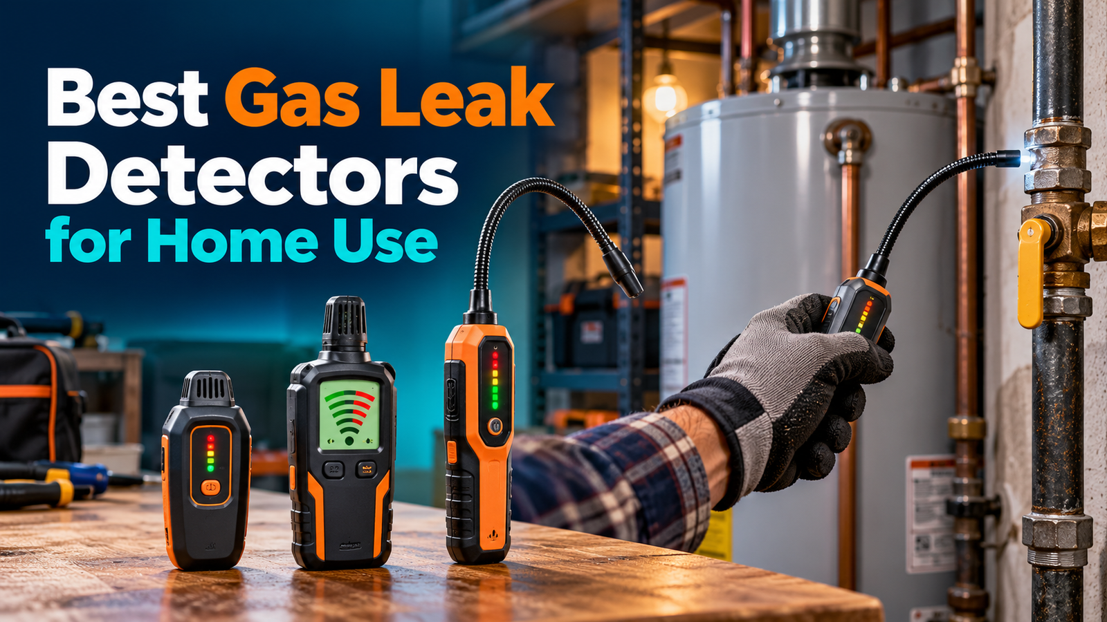 Best gas leak detectors for home use