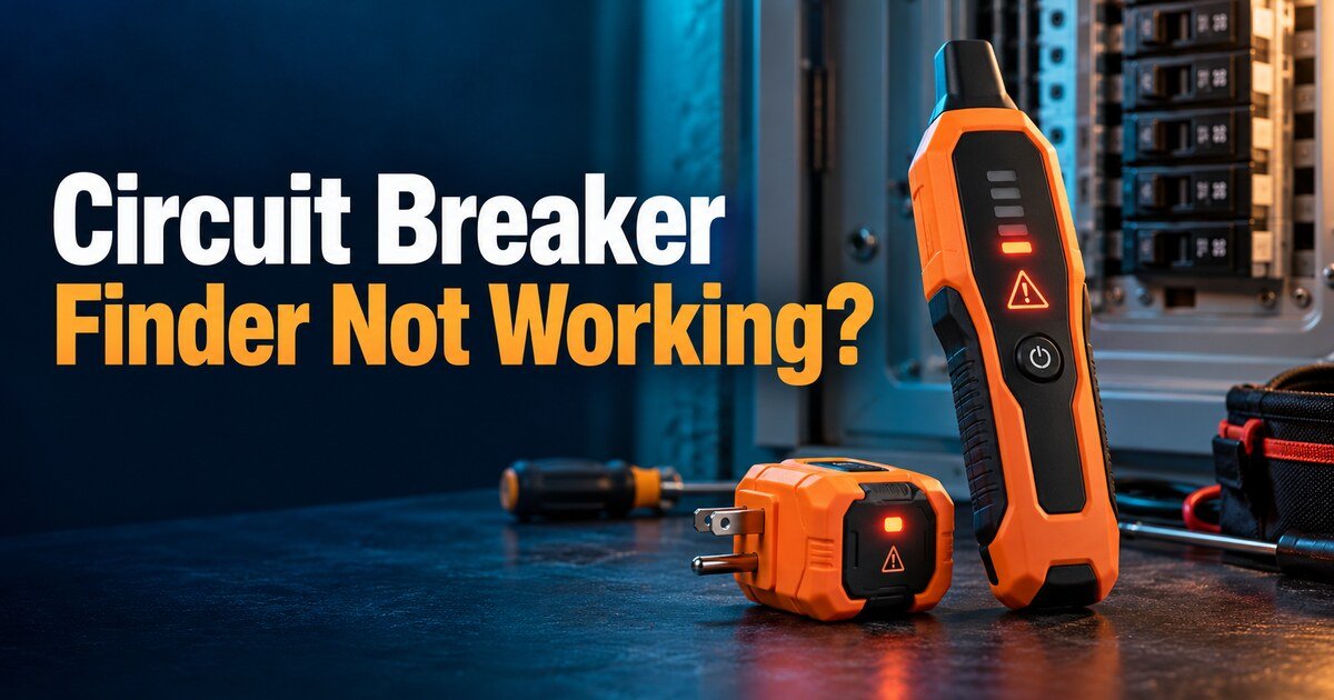 Circuit breaker finder not working troubleshooting guide